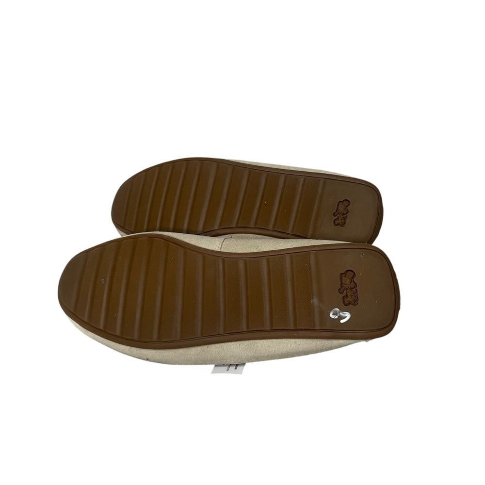 NWOT Coach 11.5 Suede Moccasin Slippers - Picture 8 of 8